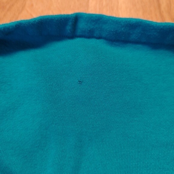 Head Sweatshirt Womens Size Small Cowl Neck Top Green Long Sleeves - Picture 3 of 9